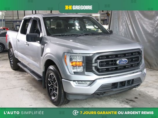 2022 Ford F150 XLT 4WD AUTO A/C MAGS CAM RECUL BLUETOOTH Grey