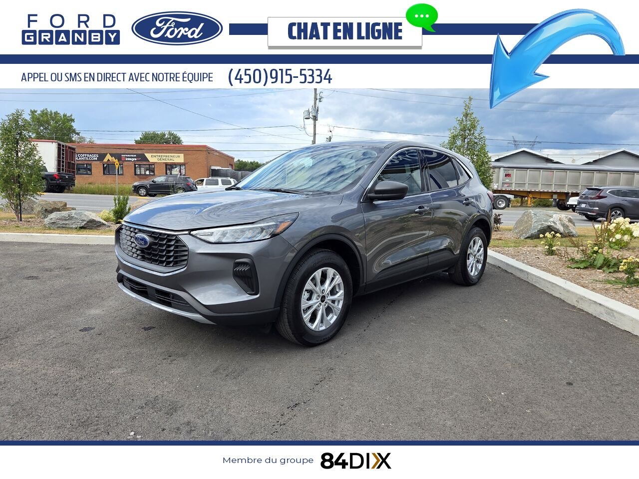 2024 Ford ESCAPE Grey Granby - photo #2