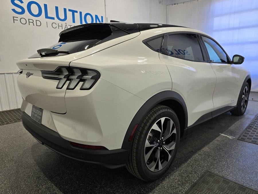 2026 Ford Mustang Mach-E Star White Metallic Tri-Coat