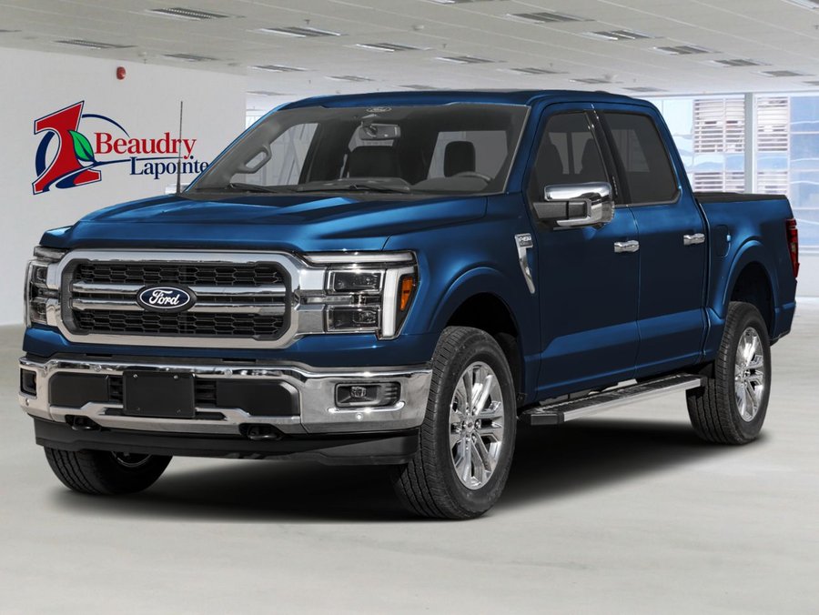 2026 Ford F-150 LARIAT cabine SuperCrew 4RM caisse de 6,5 pi Antimatter Blue Metallic