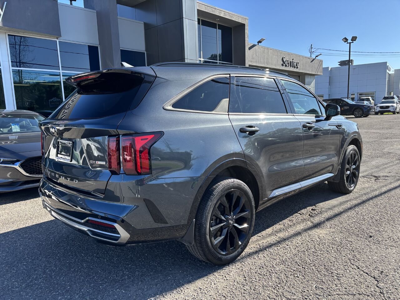 KIA SORENTO EX EX Traction Intégrale 2021 Gris Montmagny - photo #4