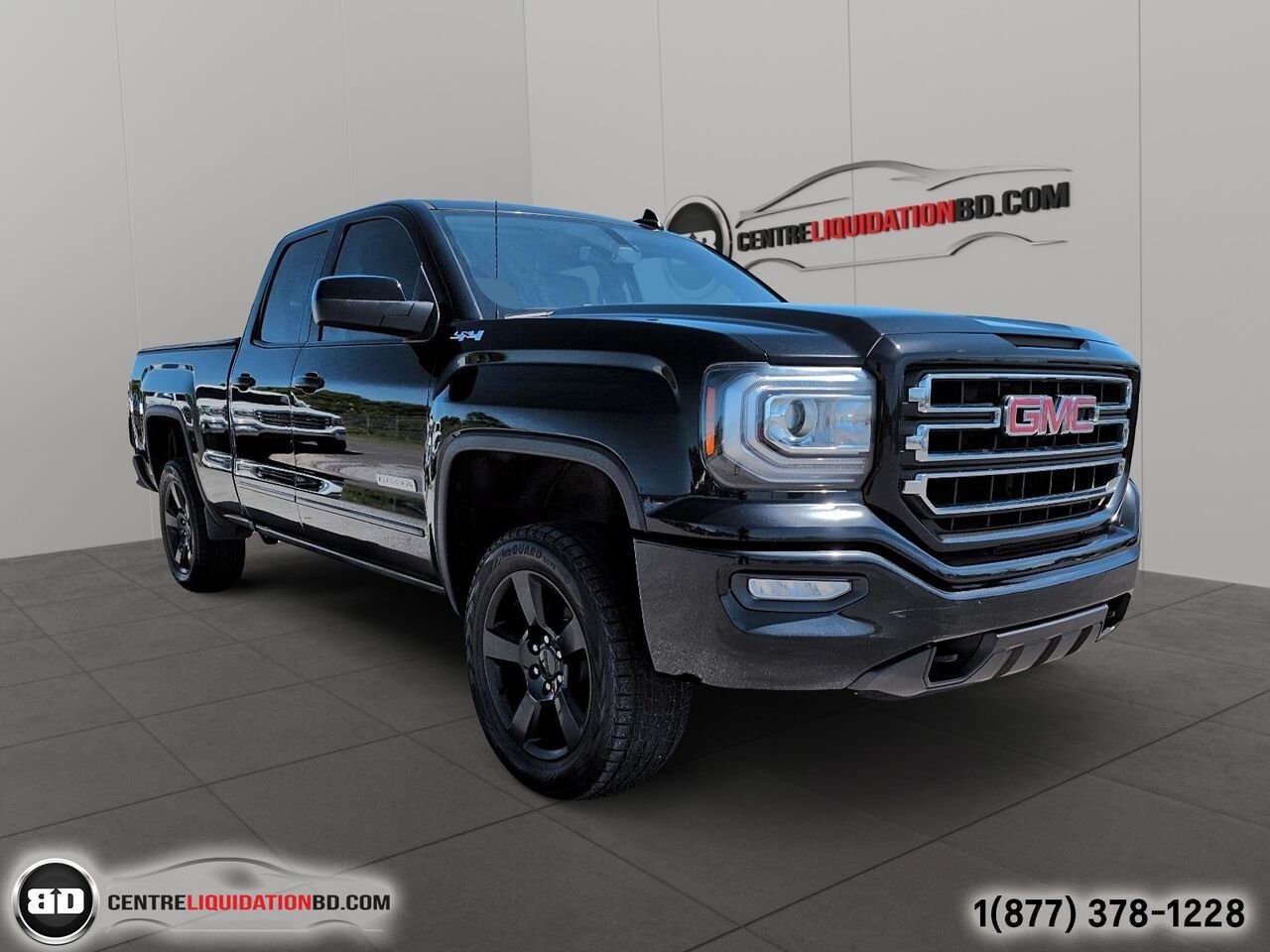 GMC Sierra 1500 Limited ELEVATION DOUBLE CAB BOITE 6.5P | BD0255 2019 Noir Granby - photo #2