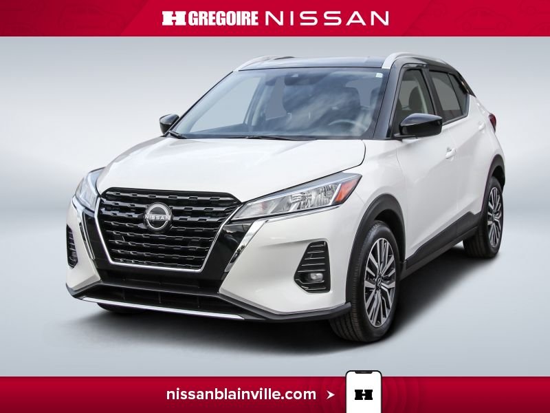 Nissan Kicks 2023 Blanc Laval - photo #2