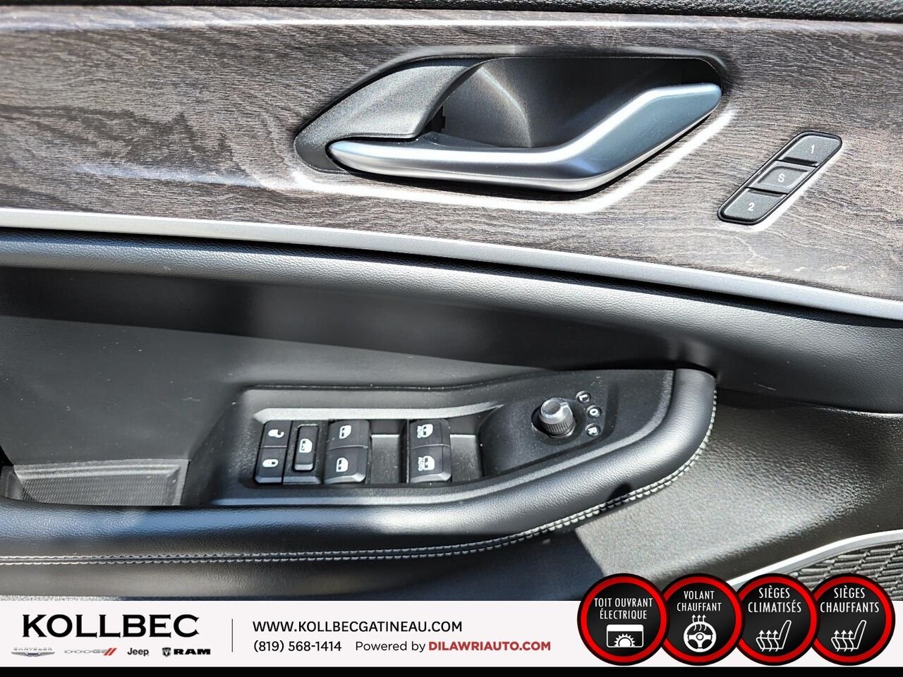 2023 JEEP GRAND CHEROKEE 26561 | Limited 4x4 Black Gatineau - photo #24