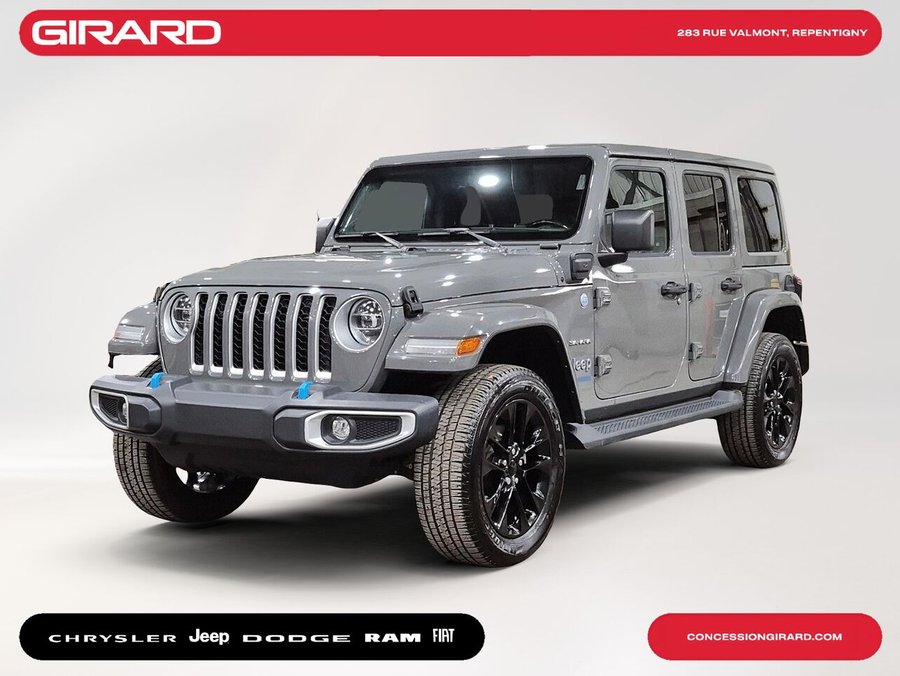 2022 JEEP WRANGLER 4XE UNLIMITED SAHARA Grey