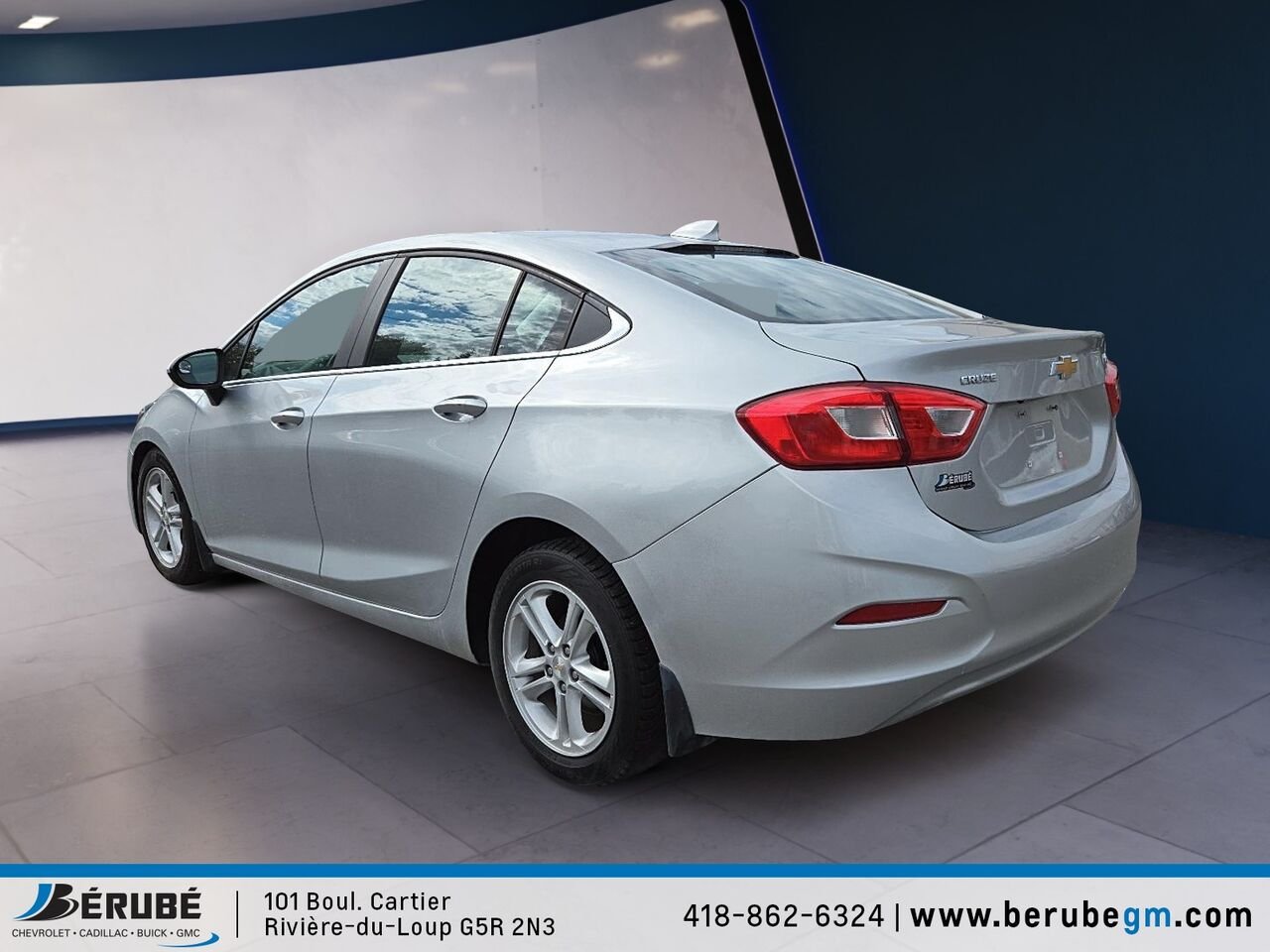 2018 CHEVROLET CRUZE LT 1.6L berline 4 portes avec 1SH Silver Rivière-du-Loup - photo #3