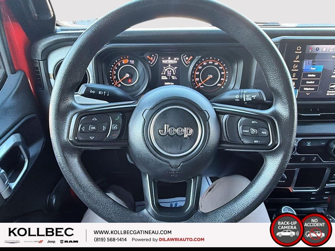JEEP WRANGLER Sport 4x4 2024 Rouge Ottawa & Gatineau - photo #8