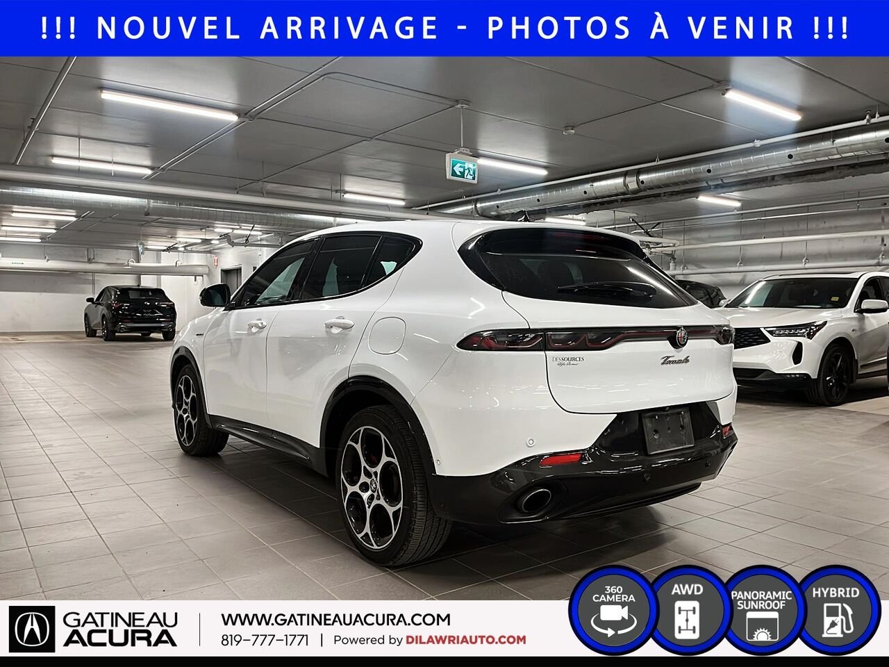 Alfa Romeo Tonale Veloce PHEV AWD 2024 Blanc Ottawa & Gatineau - photo #6