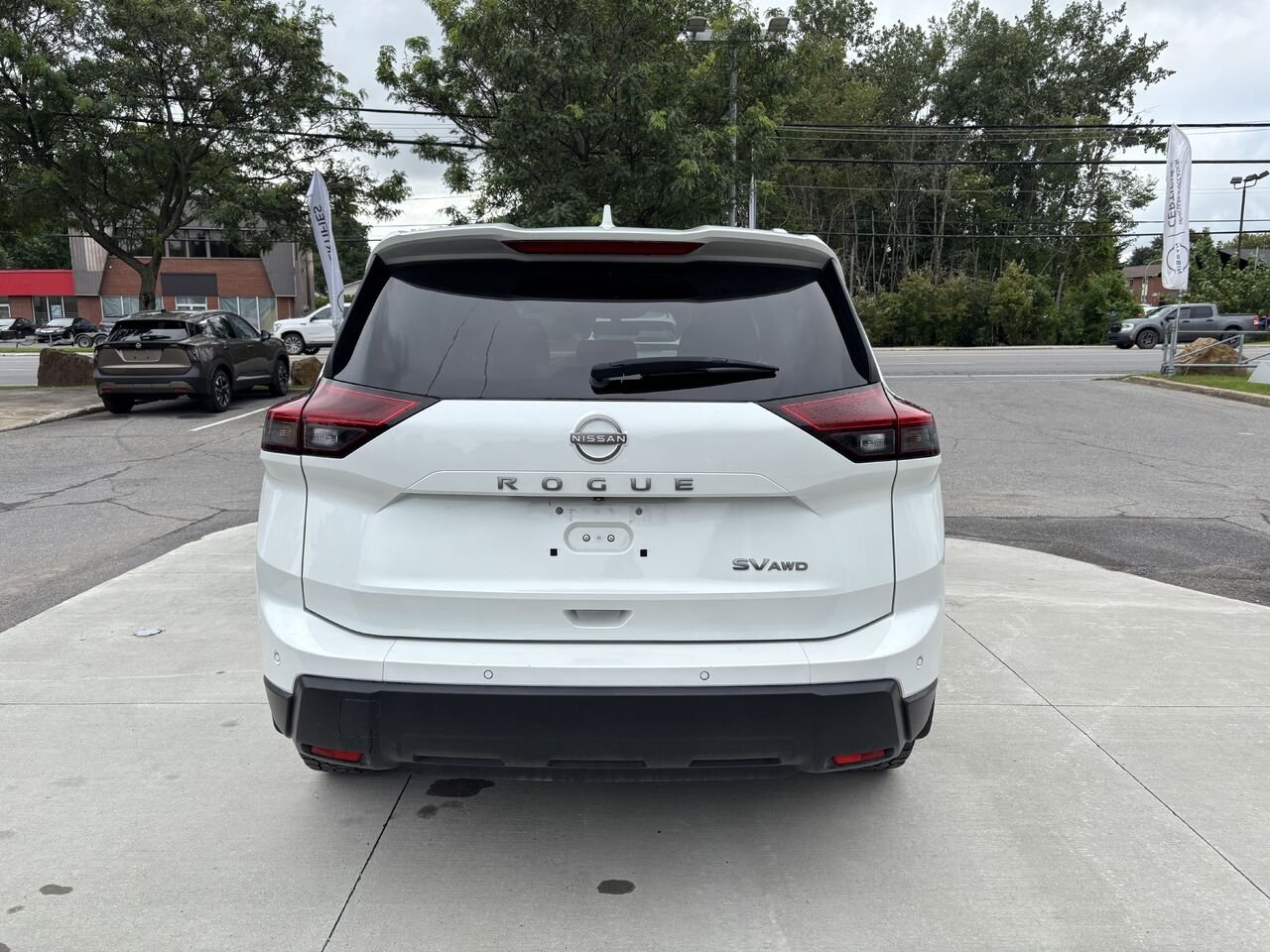 Nissan Rogue SV TI 2024 Blanc Châteauguay - photo #4