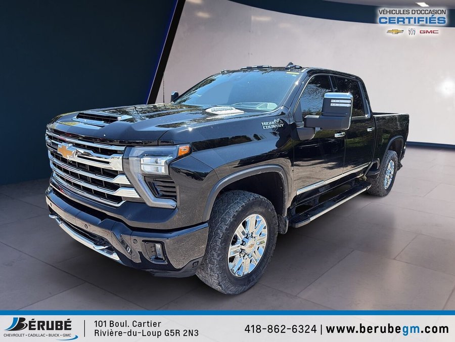 CHEVROLET SILVERADO 2500 CAISSE STANDARD DE 6 PIED 2024 2024 Noir