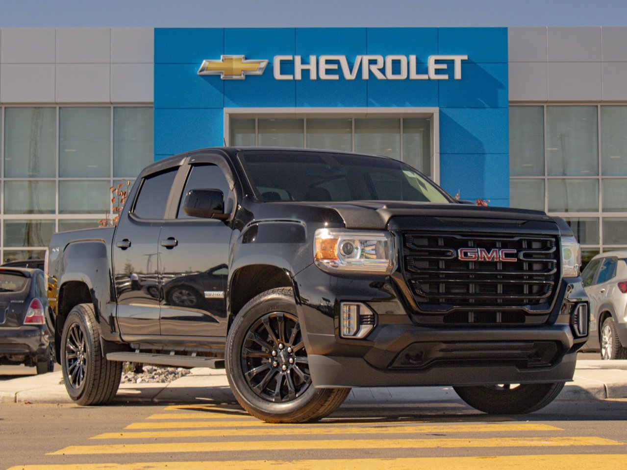 2021 GMC Canyon 4WD Crew Cab 128 Elevation Black Sherwood Park - photo #14