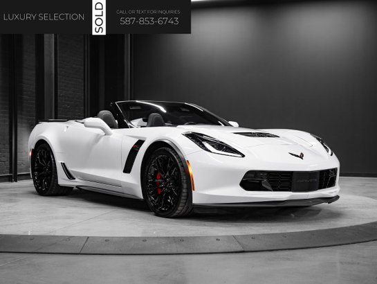 2017 Chevrolet Corvette Z06 2LZ | Convertible | Heated/Cooled Seats | Performance Data Recorder | Bose Sound System White