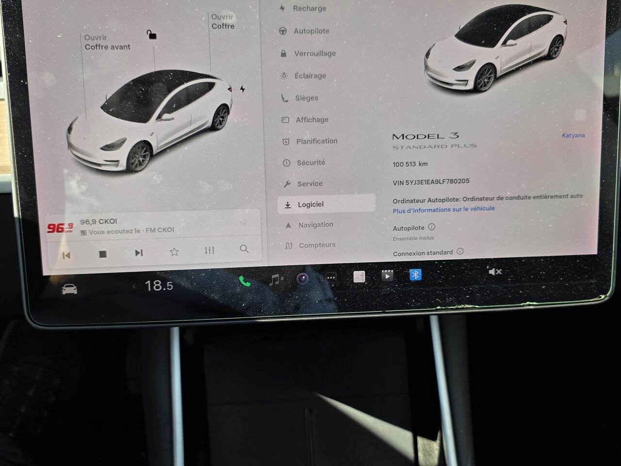 2020 Tesla Model 3 White  - photo #12