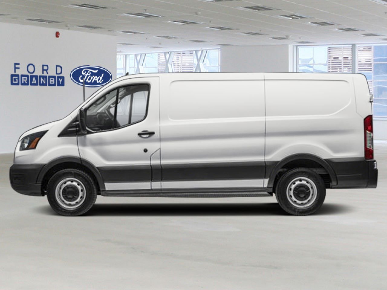 2025 Ford Transit Cargo Van Oxford White Granby - photo #1