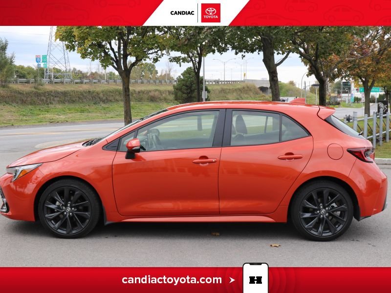Toyota Corolla CVT HB XSE - BAS KM - MAGS 2025 Orange