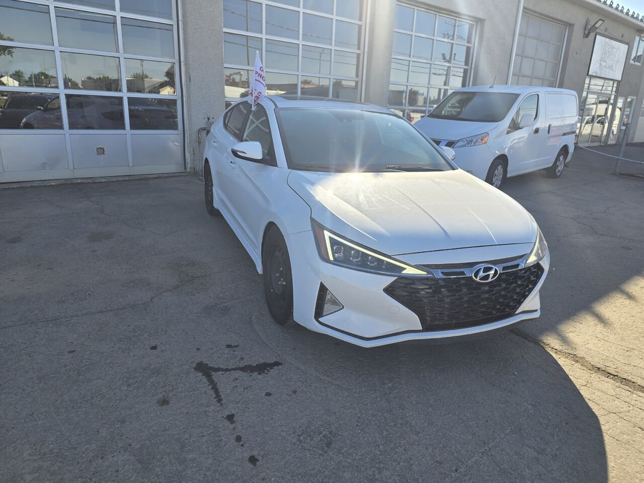 Hyundai Elantra 2019 Blanc Longueuil, - photo #6