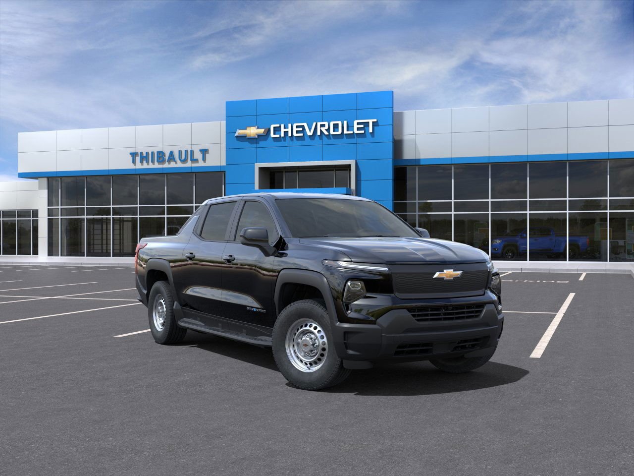 2025 Chevrolet Silverado EV WT à autonomie maximale Black Saint-Eustache - photo #0