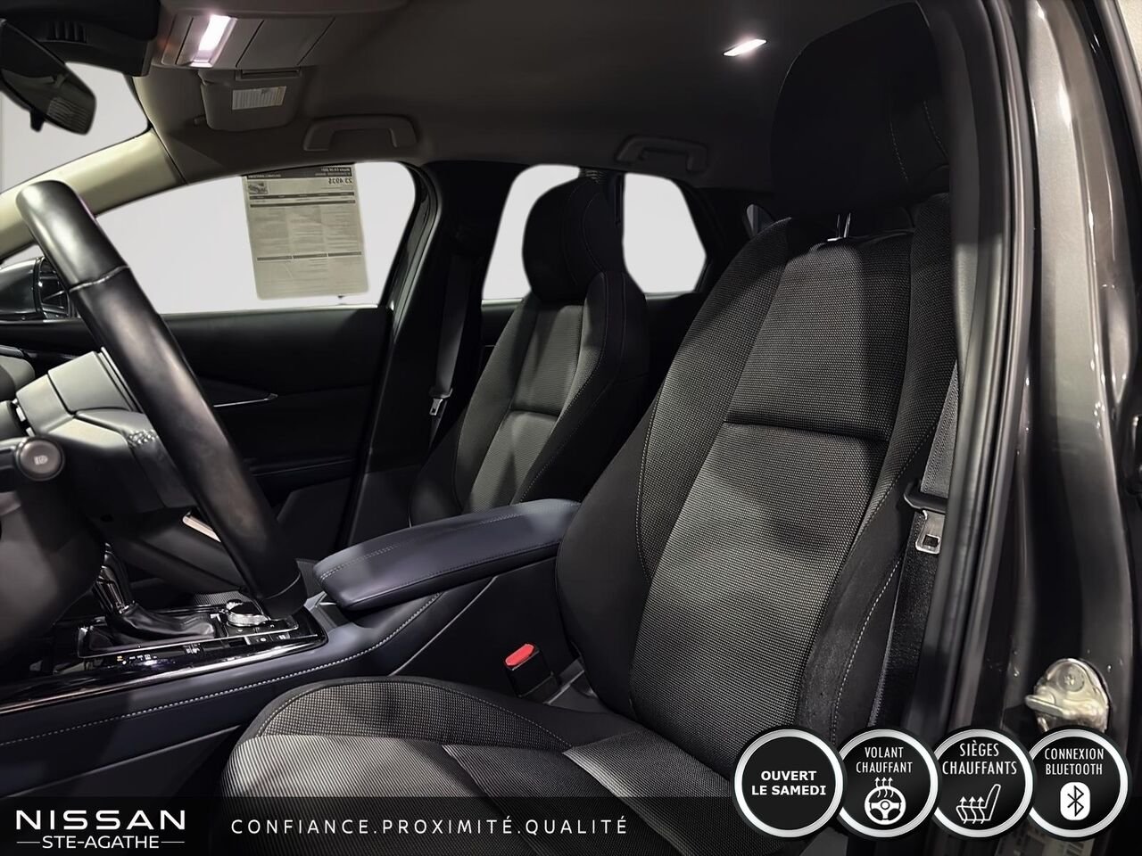 Mazda CX-30 GS TI | SEULEMENT 48 320 KM | VOLANT CHAUFFANT EN CUIR | RÉGULATEUR RADAR | CAMÉRA DE RECUL 2021 Gris Saint-Jérôme - photo #7