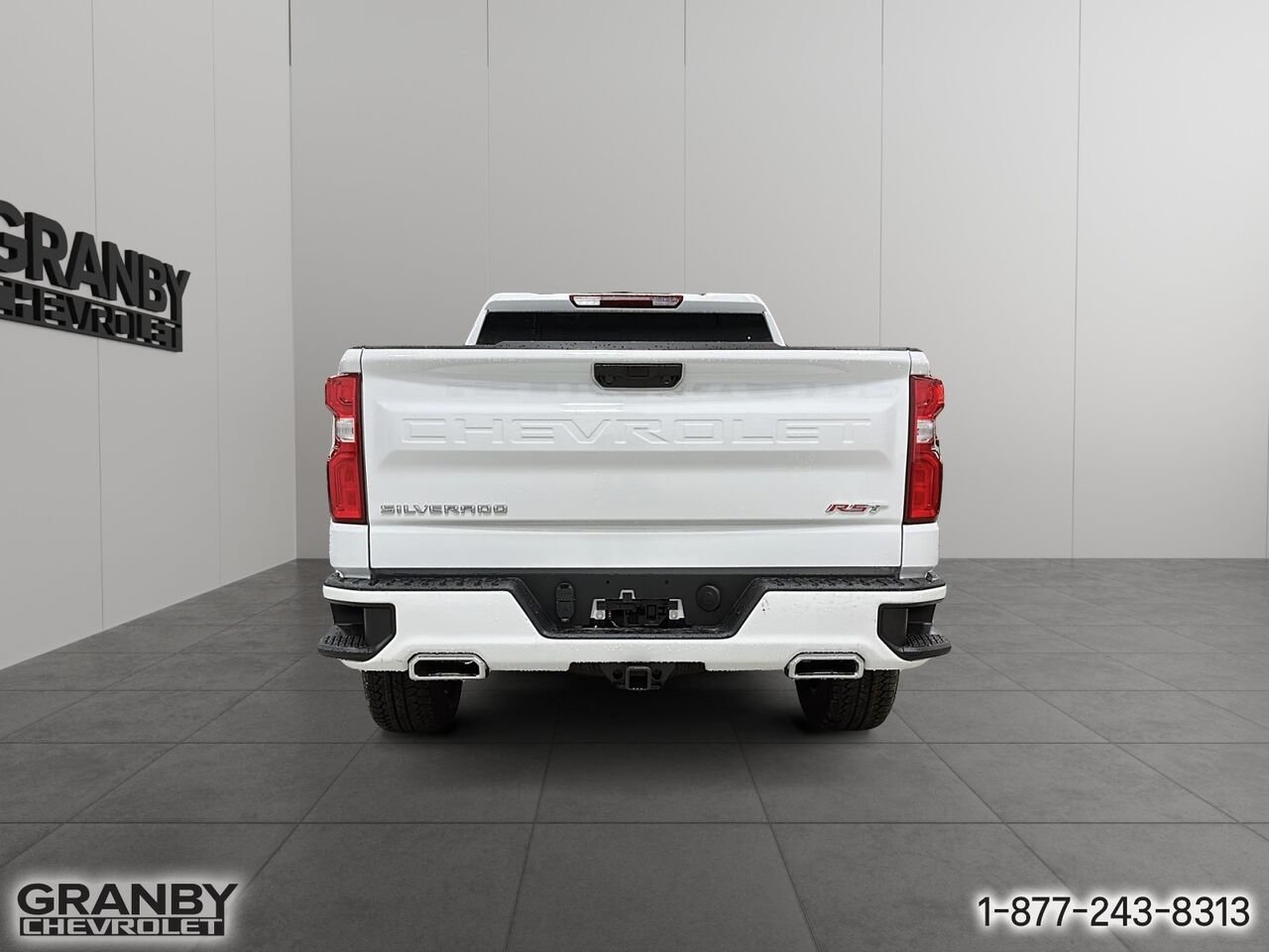 CHEVROLET Silverado 1500 K1500 SILVERADO CREW CAB RST STD/BOX (1SP) | B26-0699 2026 BLANC SOMMET Granby - photo #5