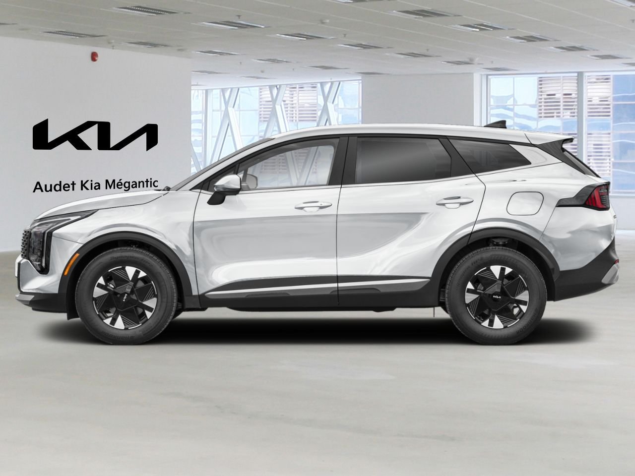 Kia Sportage hybride 2026 Blanc Neige Nacré Nantes - photo #2