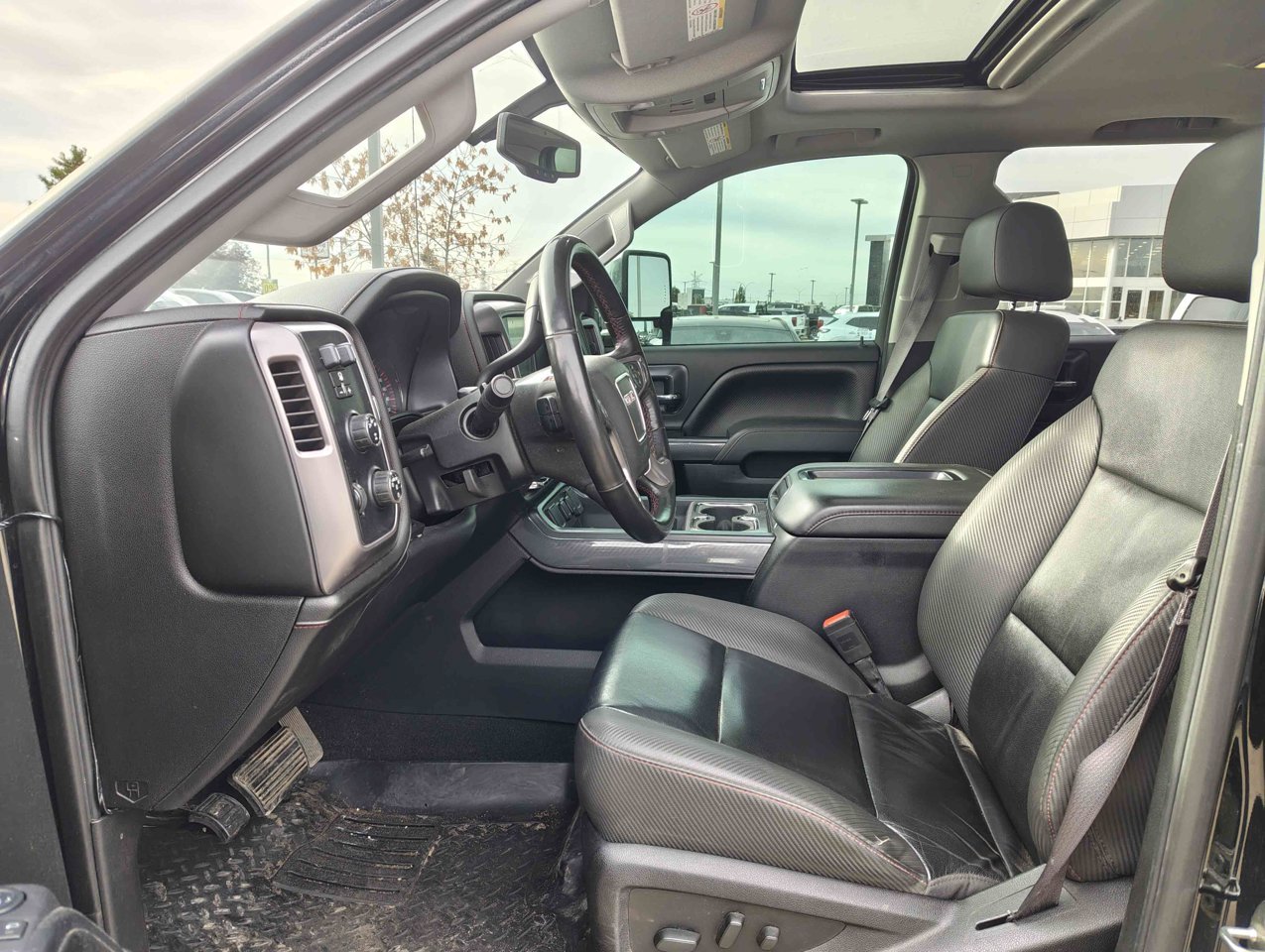 2015 GMC Sierra 2500HD 4WD Crew Cab 153.7 SLT Black Sherwood Park - photo #7