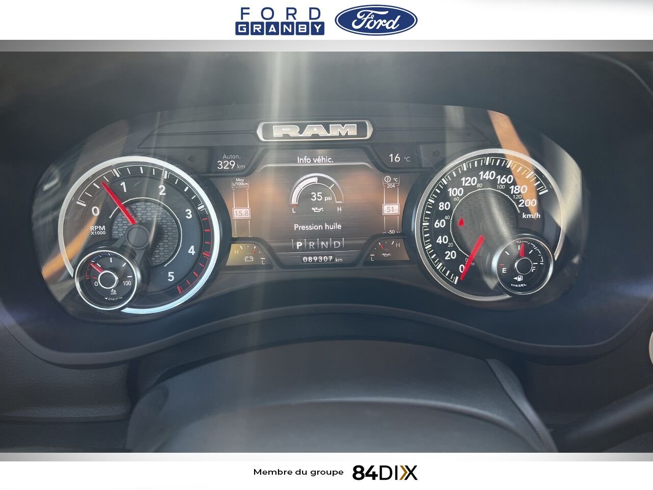 2022 Ram 2500 CUMMINS TURBO DIESEL Grey Granby - photo #14