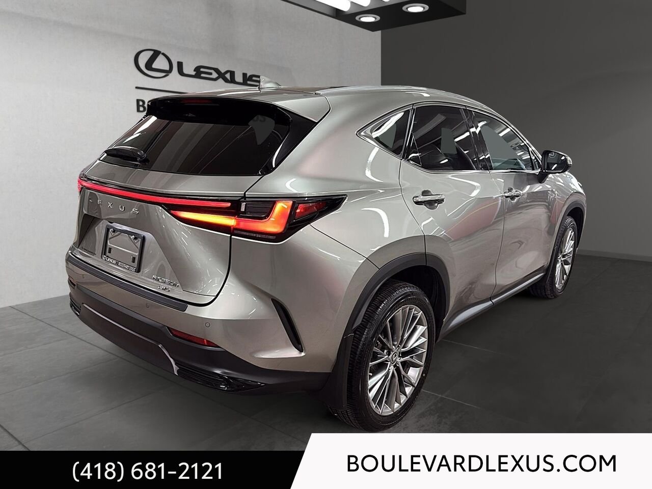 2022 Lexus NX Silver Quebec - photo #3