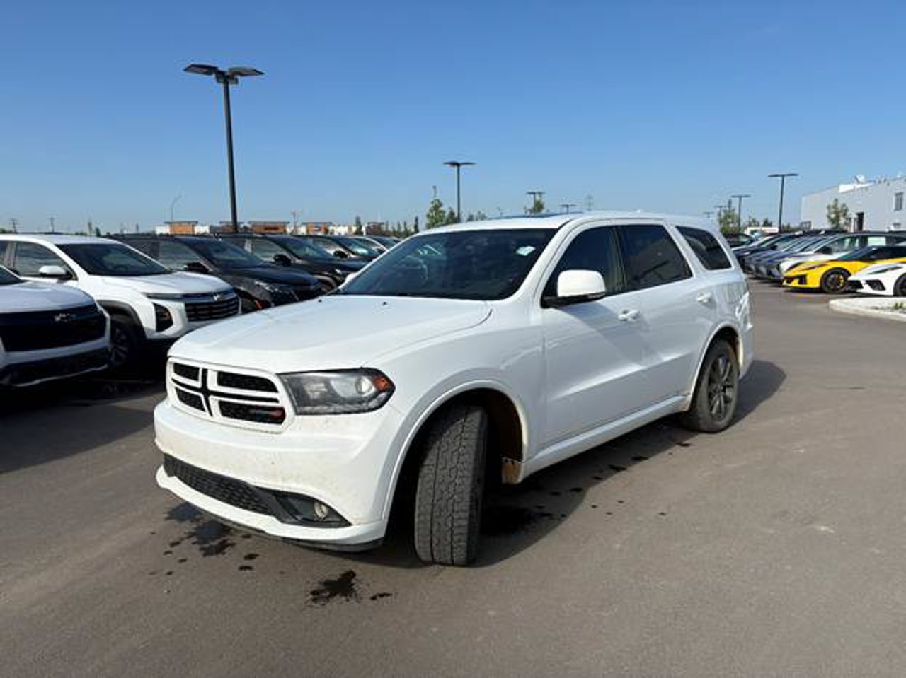 2017 Dodge Durango AWD 4dr GT White Sherwood Park - photo #2