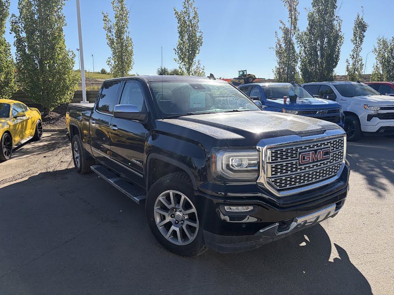 2017 GMC Sierra 1500 4WD Crew Cab 143.5 Denali Black Sherwood Park - photo #1
