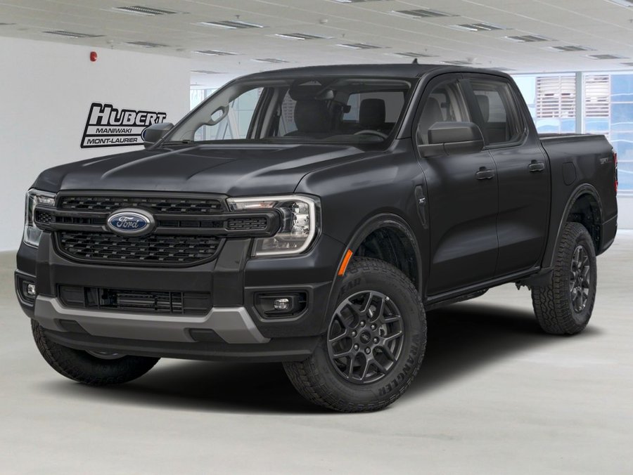 Ford Ranger XLT cabine SuperCrew 4RM caisse de 5 pi 2026 Noir ombre