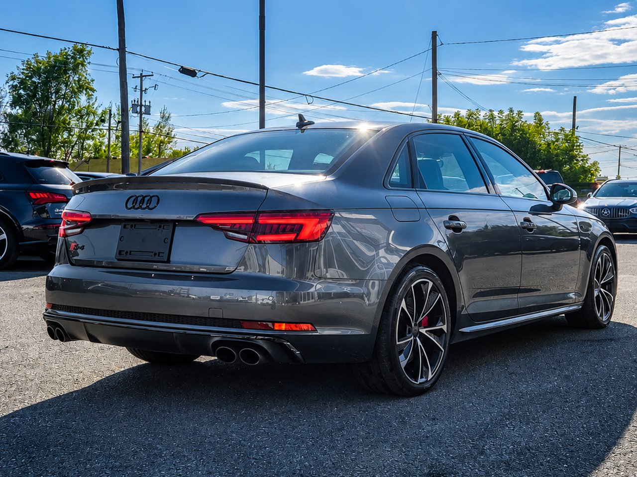 2018 Audi S4 Progressiv Quattro Grey Granby - photo #7