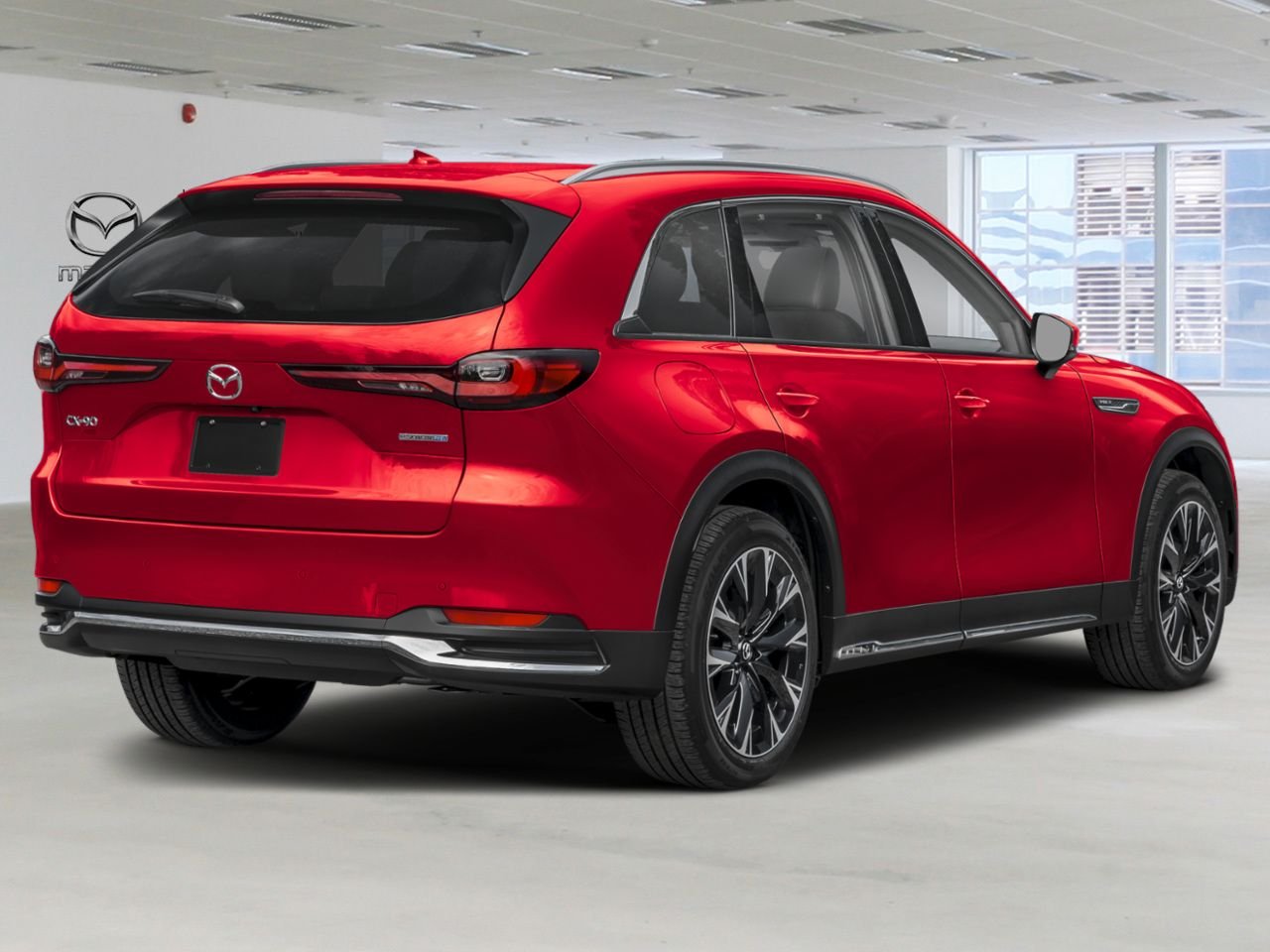 Mazda CX-90 hybride rechargeable NIV JM3KKDHA1T1366496 2026 Rouge vibrant cristal métallisé Chicoutimi - photo #2