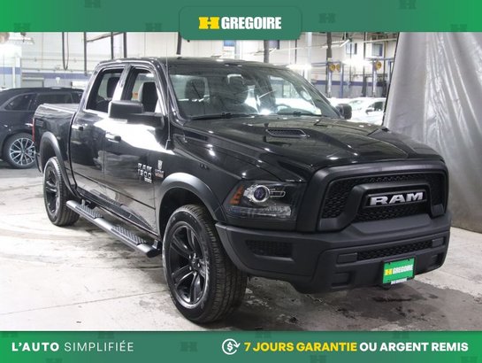 2022 Ram 1500 Warlock 4WD AUTO A/C MAGS NAV CAM RECUL BLUETOOTH Black