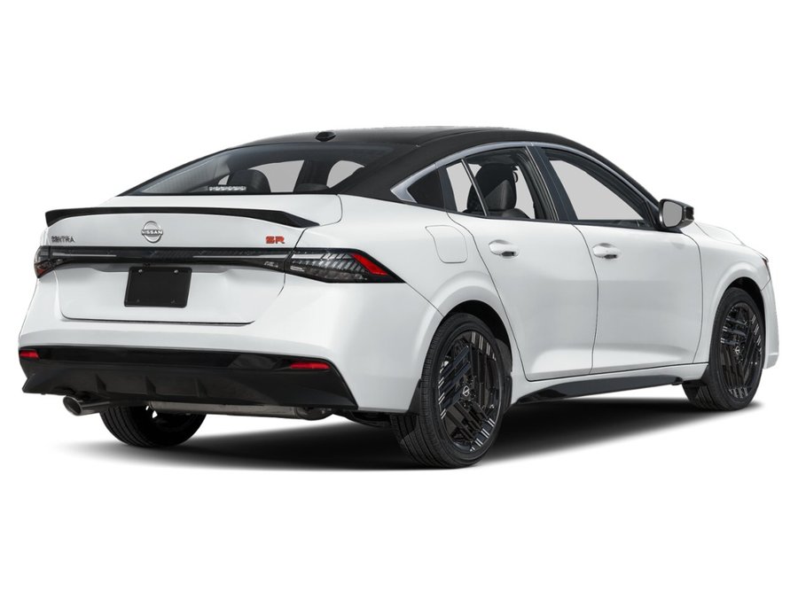 Nissan Sentra SR berline 2027 Blanc d'Aspen triple couche/Noir intense