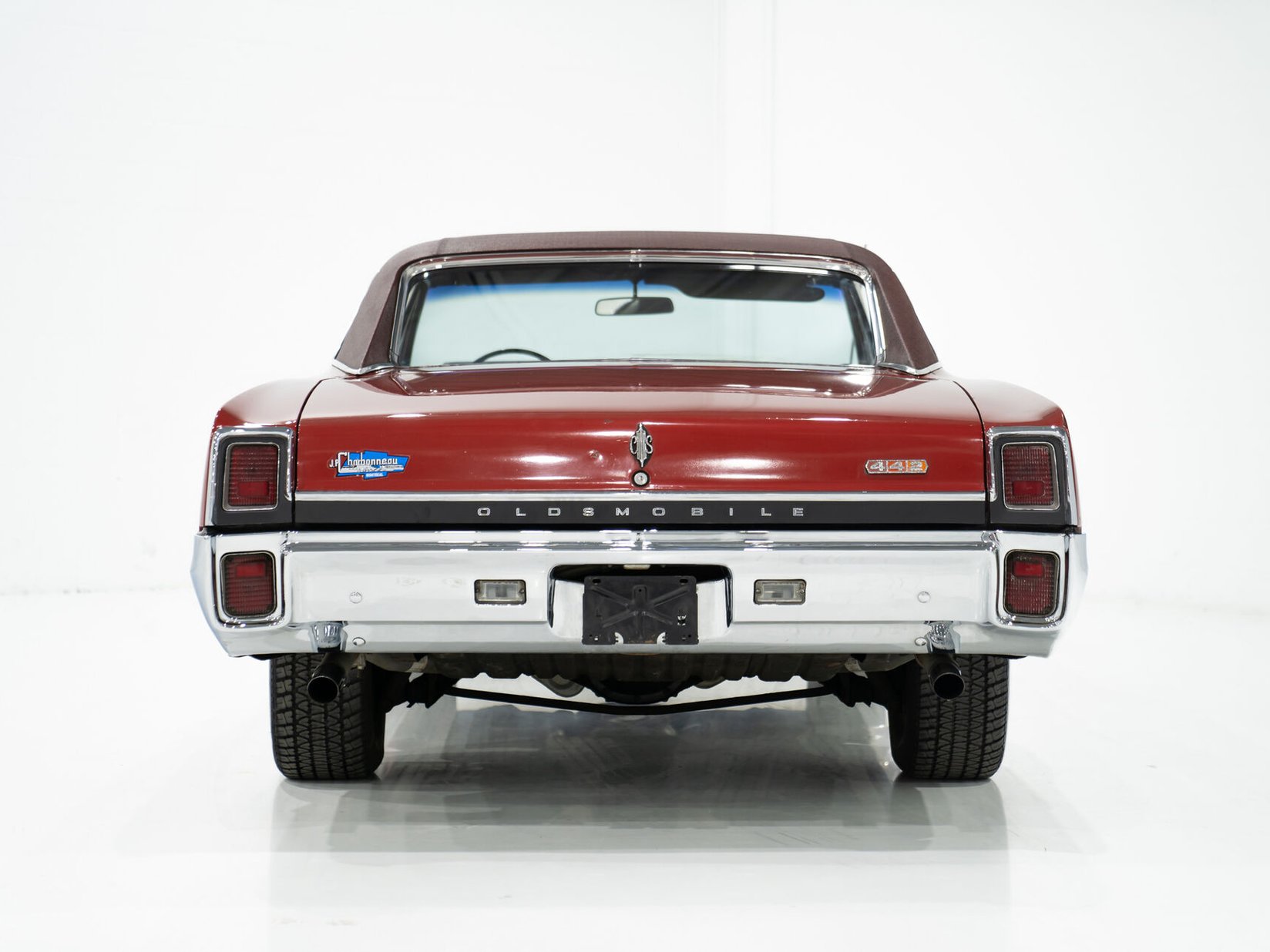 Oldsmobile Cutlass 442 *PRIX EN USD* Numéros entièrement Matching Non restaurée Repeinte une seule fois 1967 Rouge Montréal - photo #72