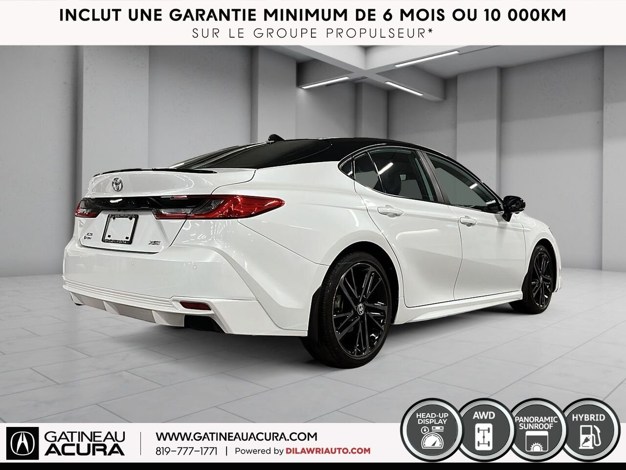 2025 Toyota Camry XSE AWD White Gatineau - photo #15