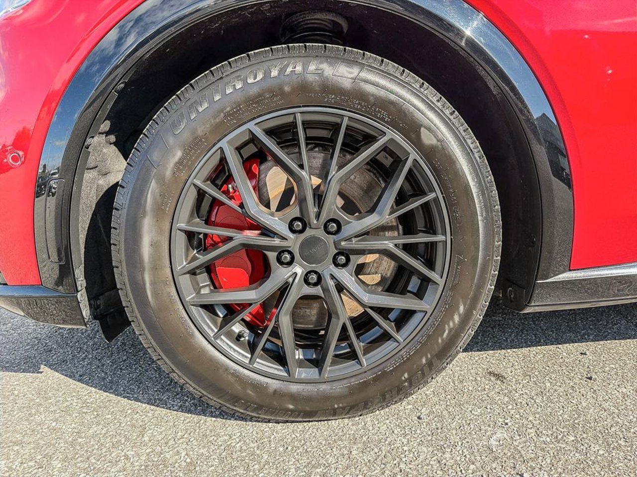 2021 Ford Mustang Mach-E 3FMTK3SU8MMA01467 Red Mirabel - photo #8