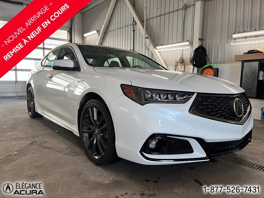 2020 Acura TLX A-Spec berline SH-AWD avec ensemble Tech White