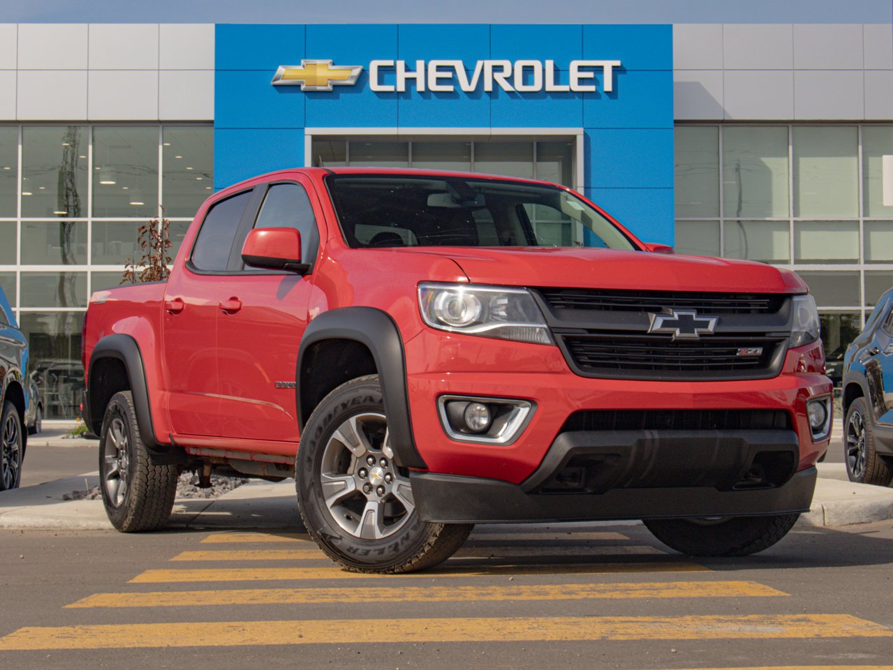 2018 Chevrolet Colorado 4WD Crew Cab 128.3 Z71 Red Sherwood Park - photo #13