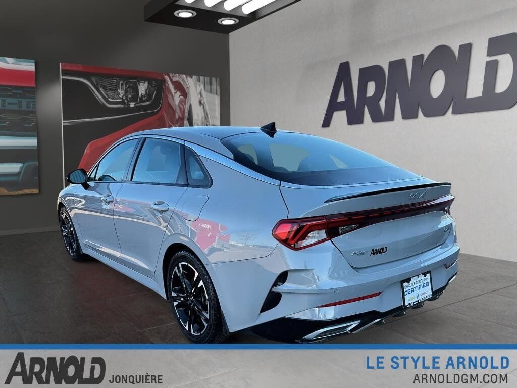 2022 Kia K5 VIN 5XXG64J20NG120441 Grey Baie-Comeau - photo #3