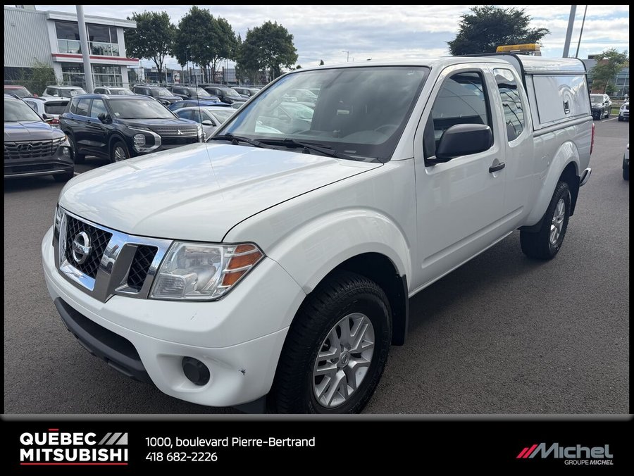 Nissan Frontier SV King Cab 4x4, Attache remorque 2019 Blanc