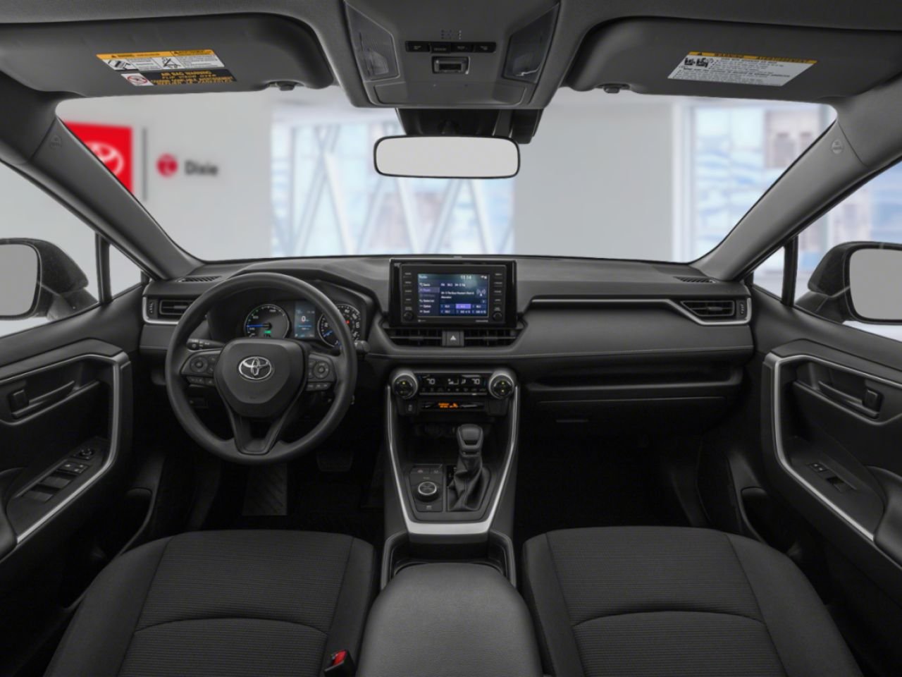 2022 Toyota RAV4 HYBRID LE AWD / HEATED SEATS / TOYOTA SAFETY SENSE / CARPLAY AND ANDROID AUTO Black Mississauga - photo #8