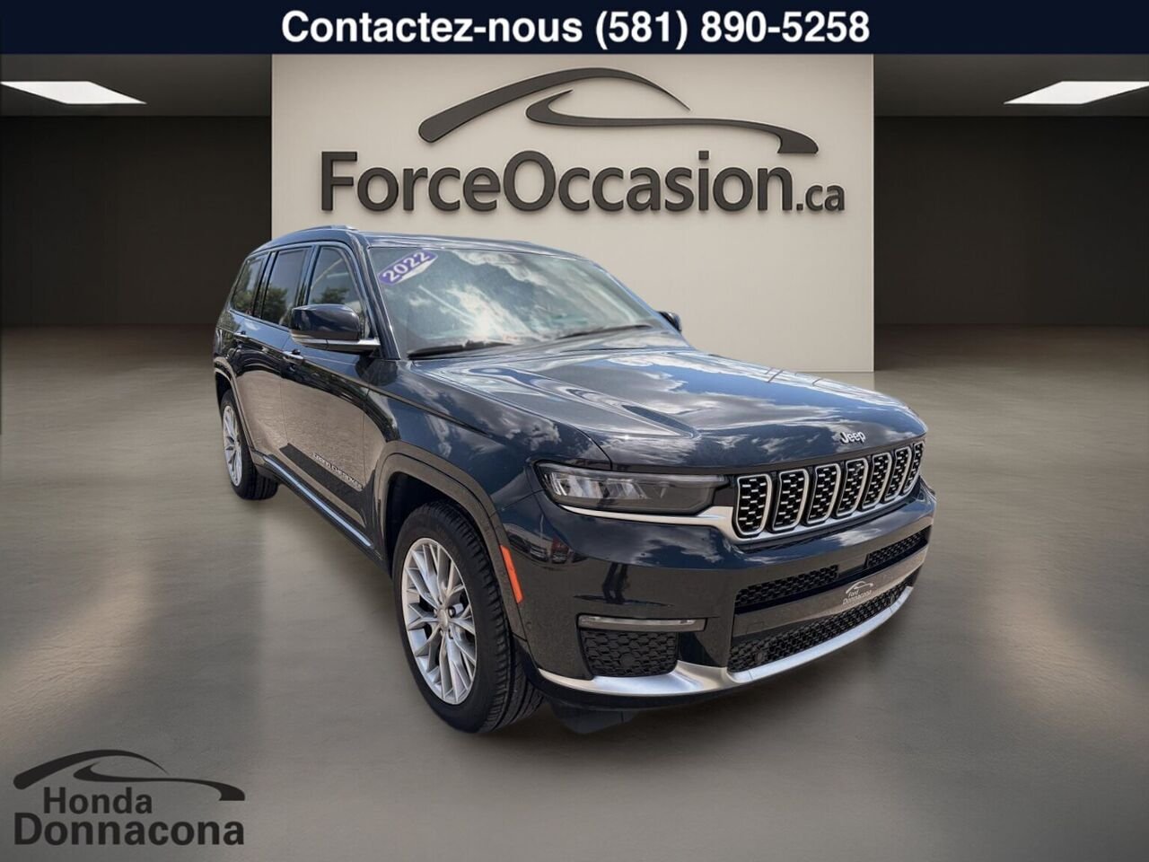Jeep Grand Cherokee L 2022 Noir  - photo #6