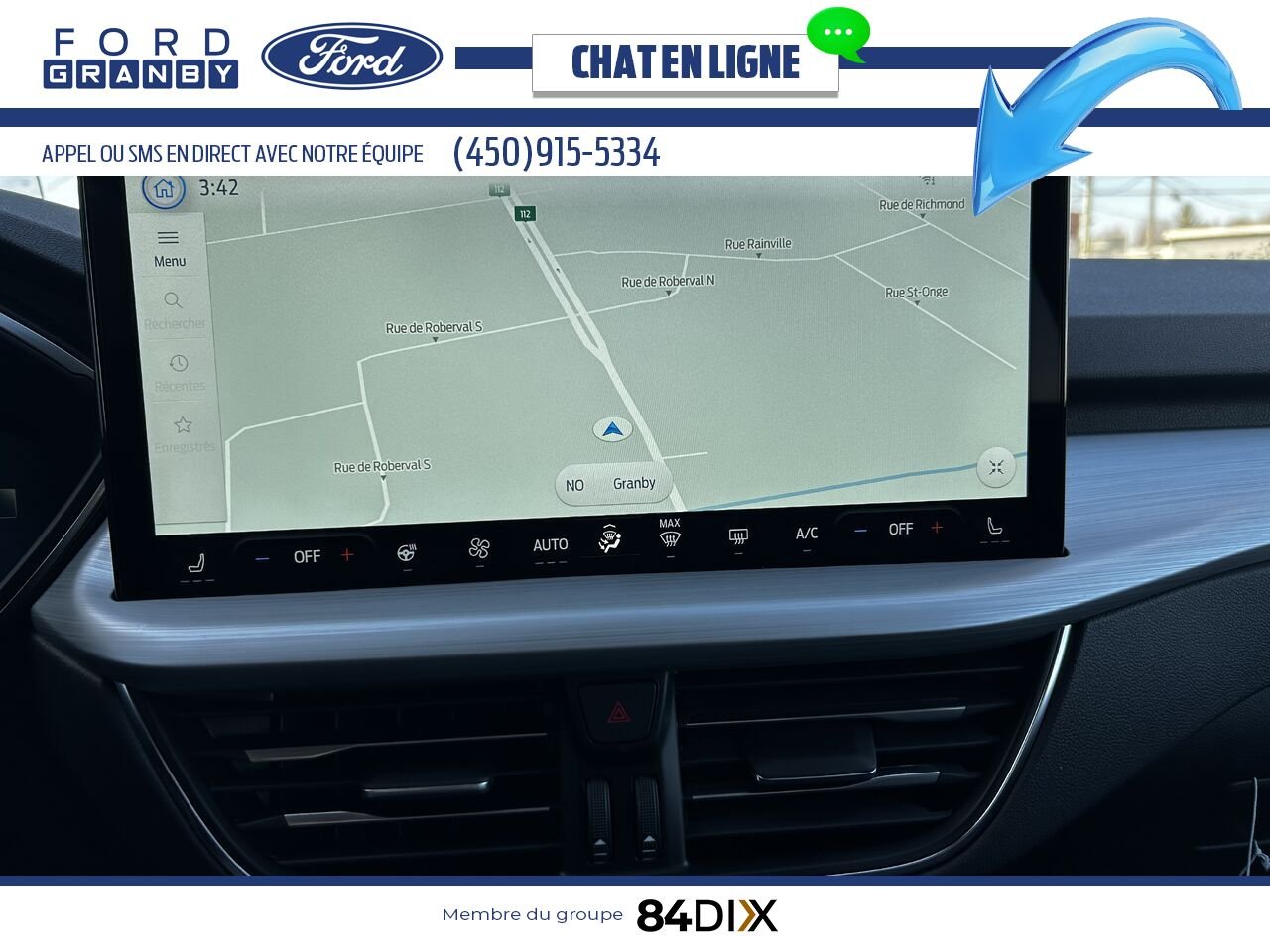 Ford Escape 2025 Noir agate métallisé Granby - photo #14