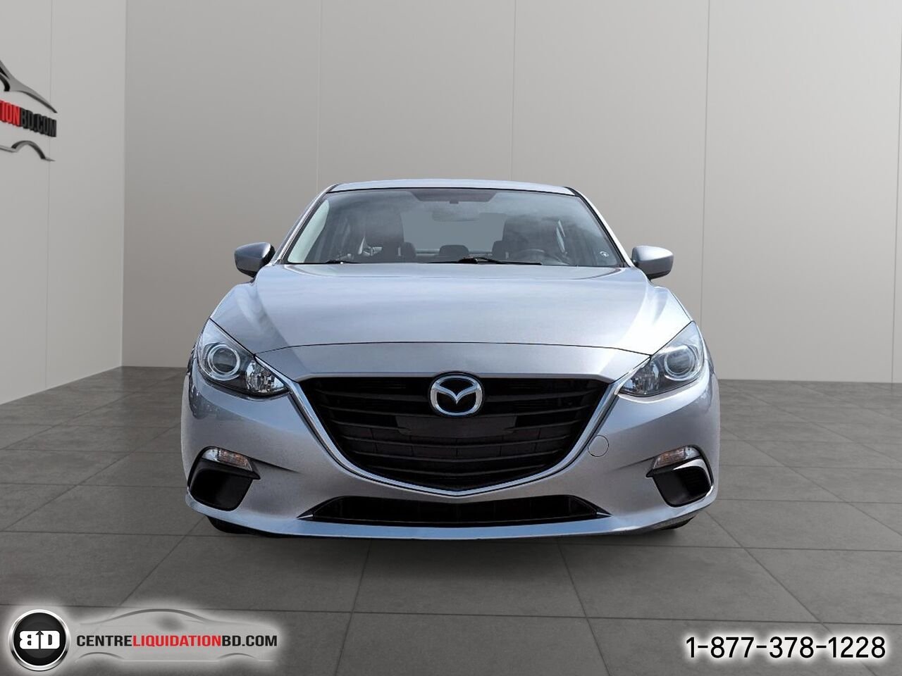 Mazda Mazda3 Berline 4 portes, boîte manuelle, GX | BD0405 2016 Argent Granby - photo #1