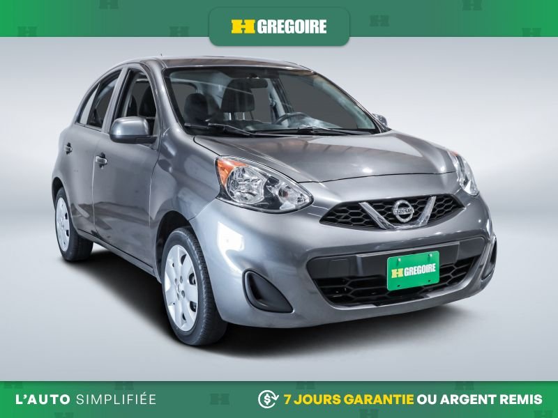 Nissan MICRA 822737 | S AUTO A/C GR ELECT CAM RECUL BLUETOOTH 2019 Gris Laval - photo #0
