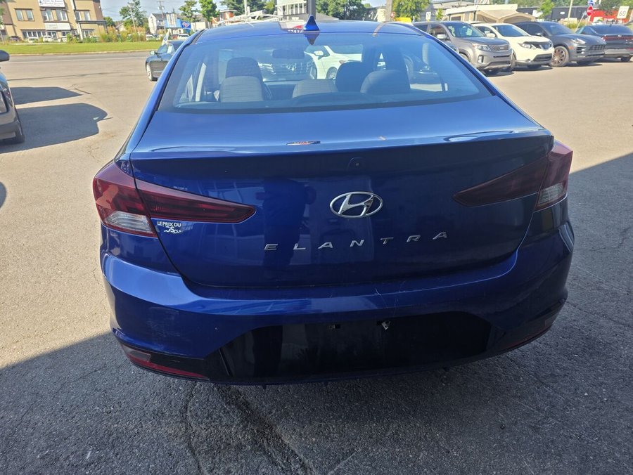 hyundai elantra 2019 2019 Bleu