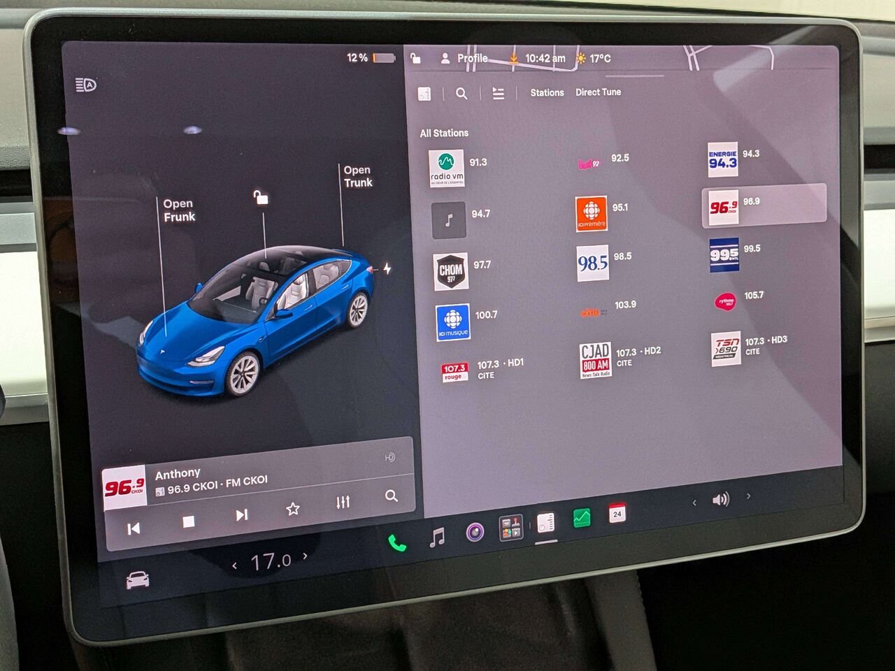 Tesla Model 3 2021 Bleu Val-David - photo #24