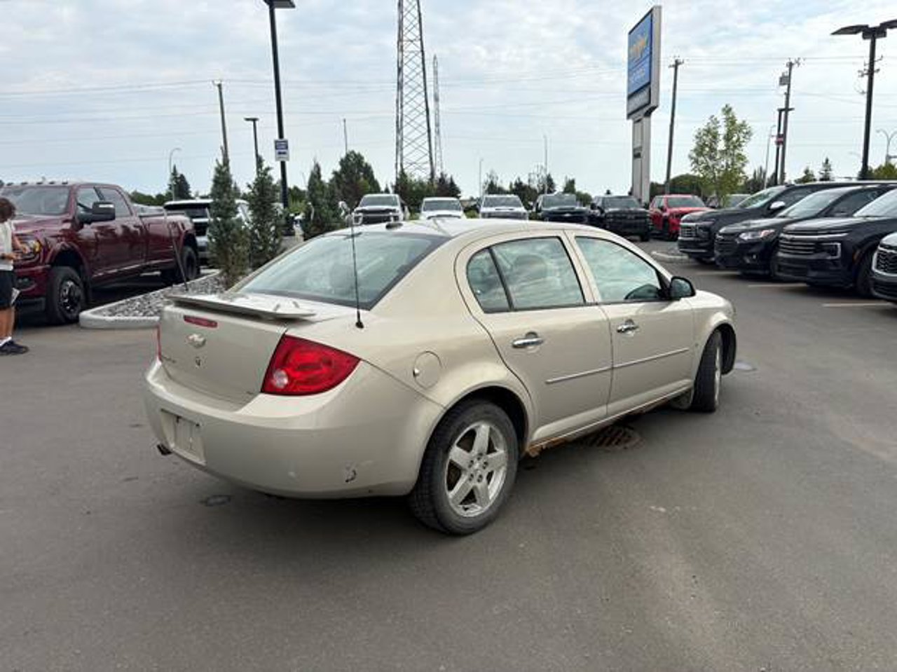 2009 Chevrolet Cobalt 4dr Sdn LT w/1SB Grey Sherwood Park - photo #4