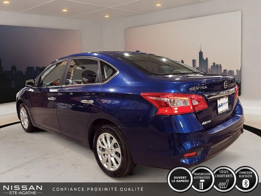 Nissan Sentra SV | AUTOMATIQUE | CLIMATISATION | GROUPE ÉLECTRIQUE | 110 719 KM 2019 Bleu